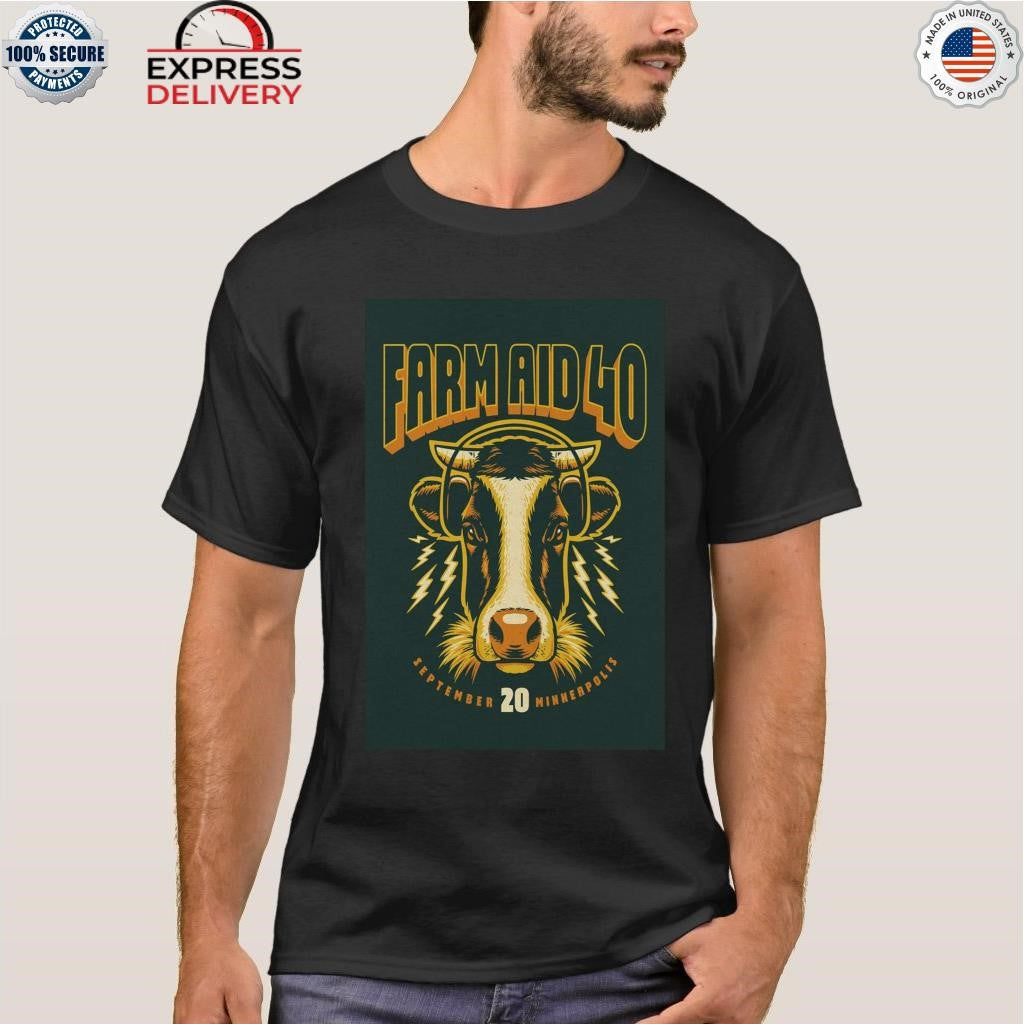 Farm Aid 40 Minnesota Event Shirt