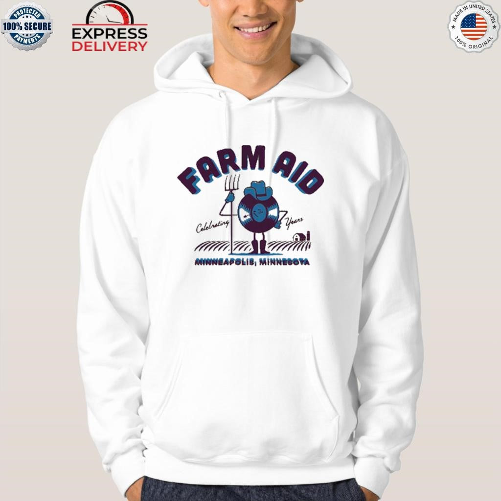 Farm Aid 40 Record Dude Shirt
