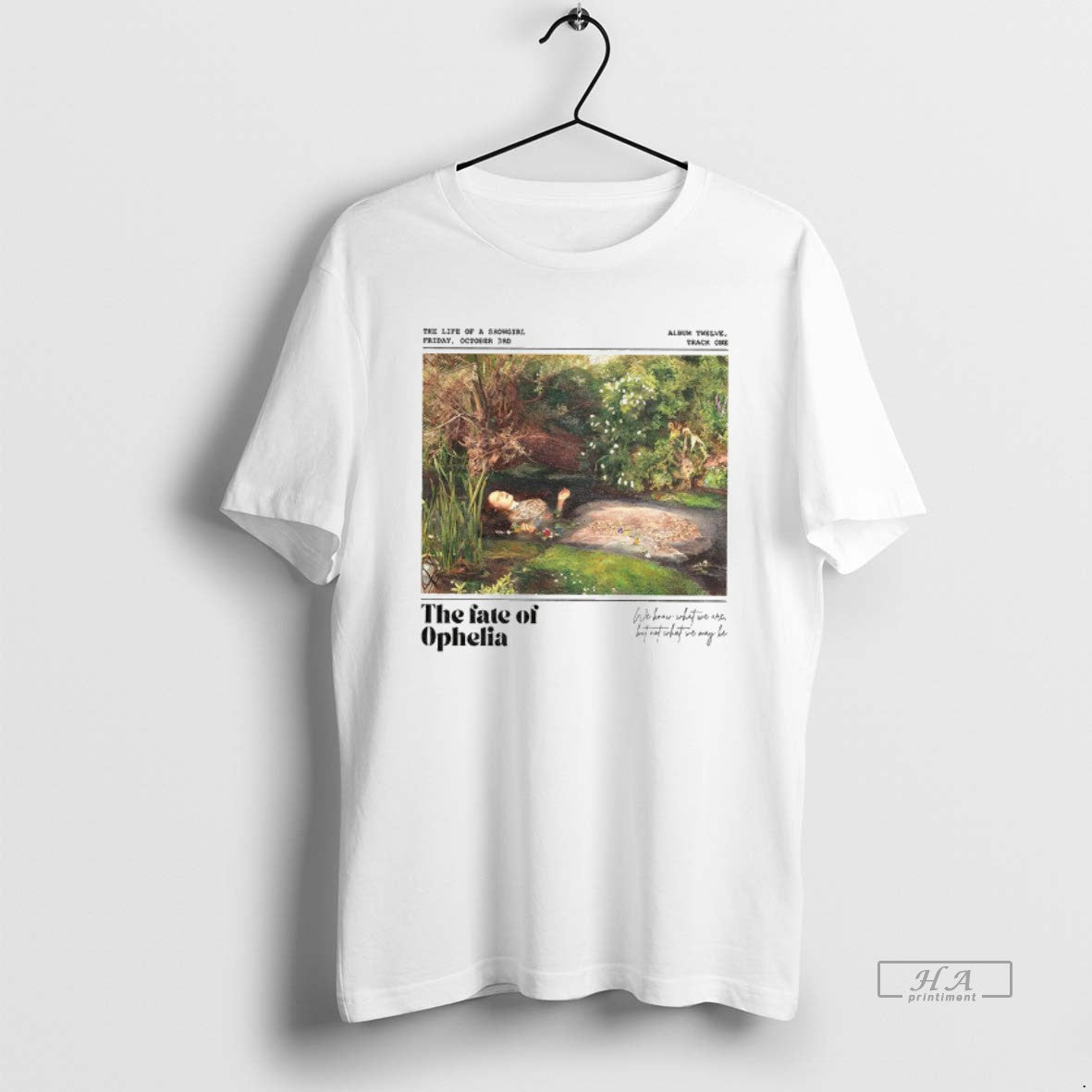 Official Fate Of Ophelia The Life Of A Showgirl Friday October 3rd T-Shirts, Hoodie, Sweatshirt | InkRitualCo.com