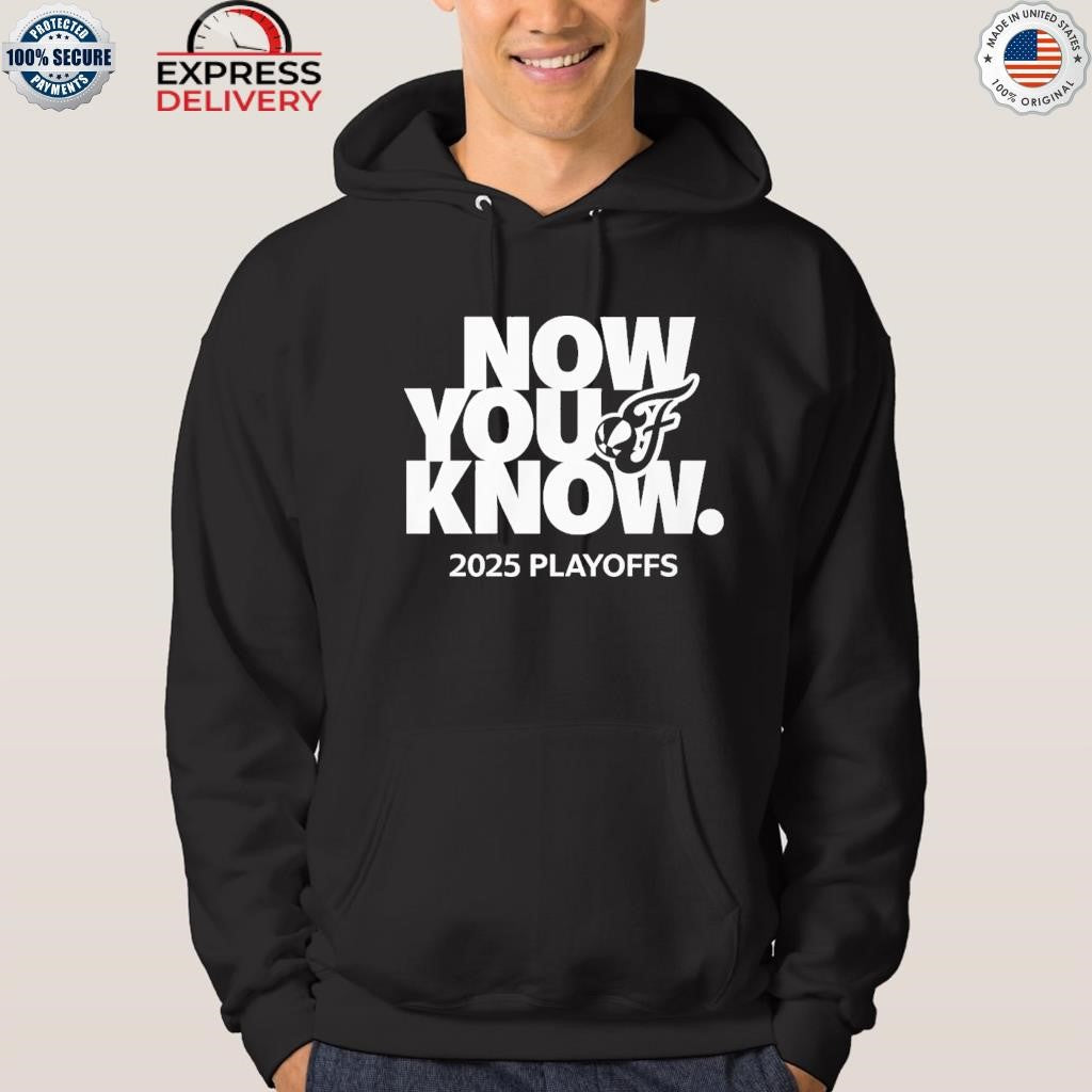 Fever Now You Know 2025 Playoffs Shirt