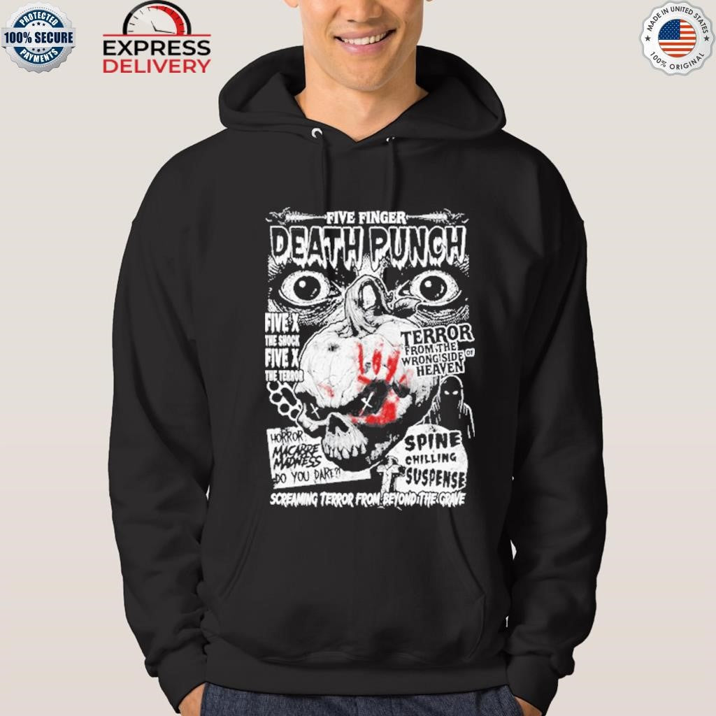 Five Finger Death Punch X The Terror Black Shirt