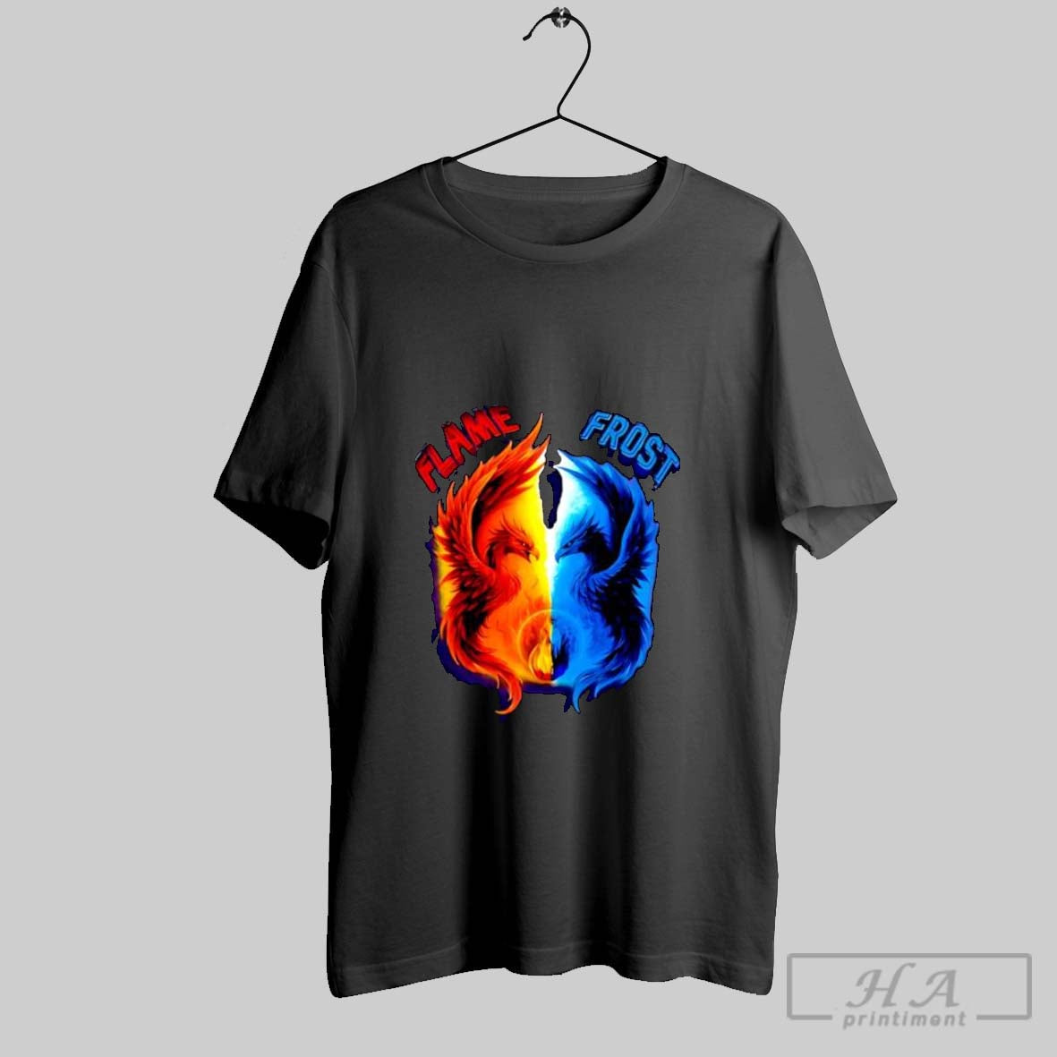 Official Flame And Frost Yin Yang Phoenix Dragon T-Shirts, Hoodie, Sweatshirt | InkRitualCo.com
