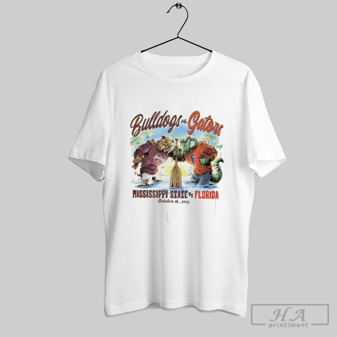 Official Florida Gators Vs Mississippi State Bulldogs Mascot Game Day 2025 T-Shirts, Hoodie, Sweatshirt | InkRitualCo.com