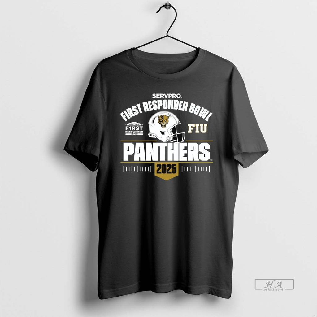 Official Florida International Panthers 2025 First Responder Bowl Helmet T-Shirts, Hoodie, Sweatshirt | InkRitualCo.com