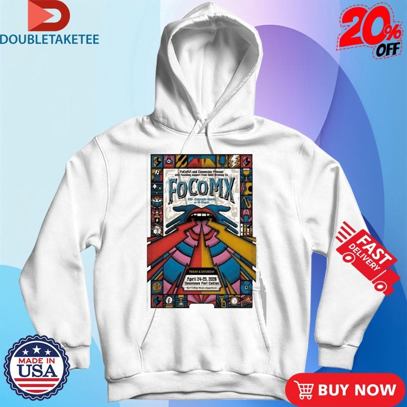 FocoMX Downtown Fort Collins, CO Apr 24-25 2026 T-Shirts