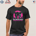 Fort Worth Police Fighting Crime And Cancer Shirt