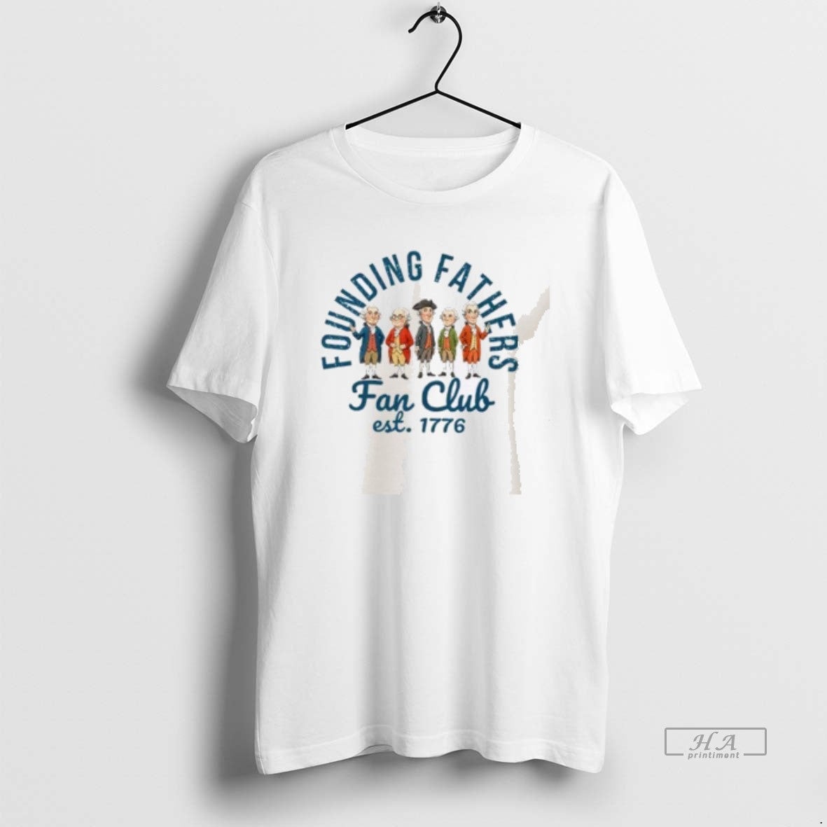 Official Founding Fathers Fan Club Est 1776 T-Shirts, Hoodie, Sweatshirt | InkRitualCo.com