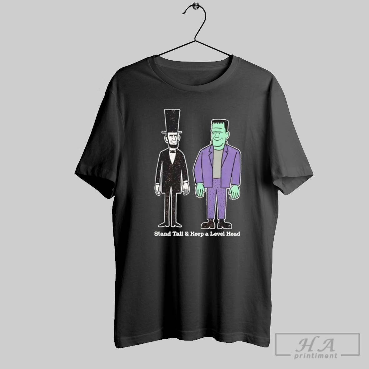 Official Frankenstein Stand Tall And Keep A Level Head Halloween T-Shirts, Hoodie, Sweatshirt | InkRitualCo.com