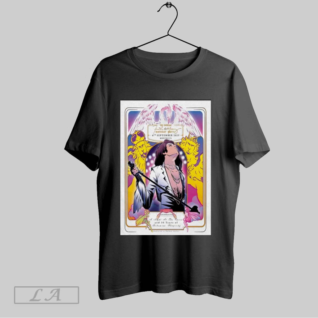 Official Freddie Mercury Casino Barriere Montreux 9 6 2025 Poster T-Shirts, Hoodie, Sweatshirt | InkRitualCo.com
