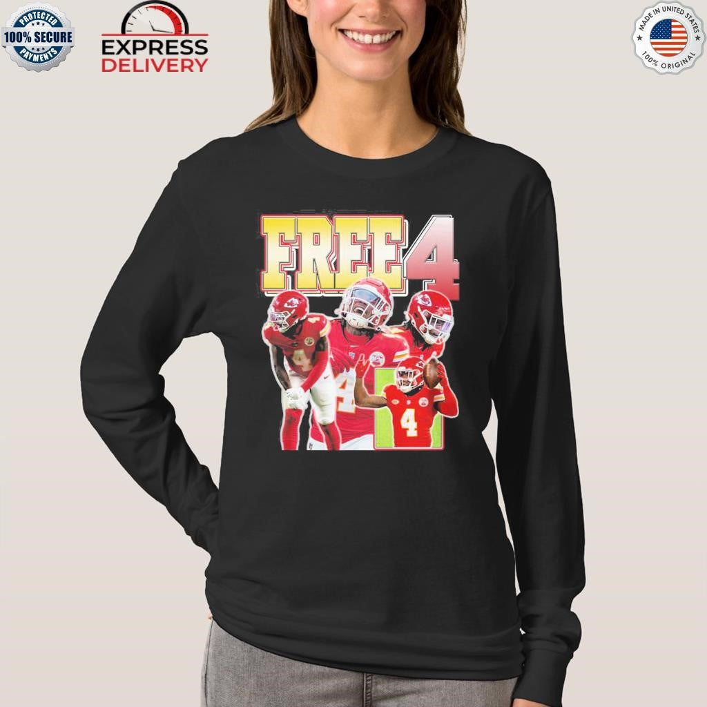 Free 4 Chiefs Andy Reid & Rashee Rice Shirt
