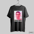 Official Free Roger Roger Stone Black And White Photo Mugshot T-Shirts, Hoodie, Sweatshirt | InkRitualCo.com