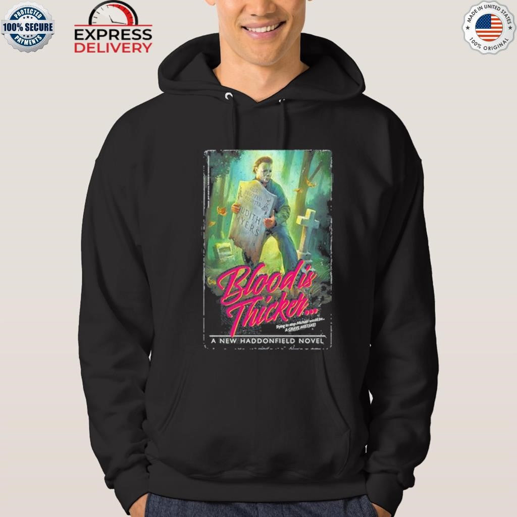 Fright Rags A Haddonfield Novel Blood Is Thicker Tour Shirt