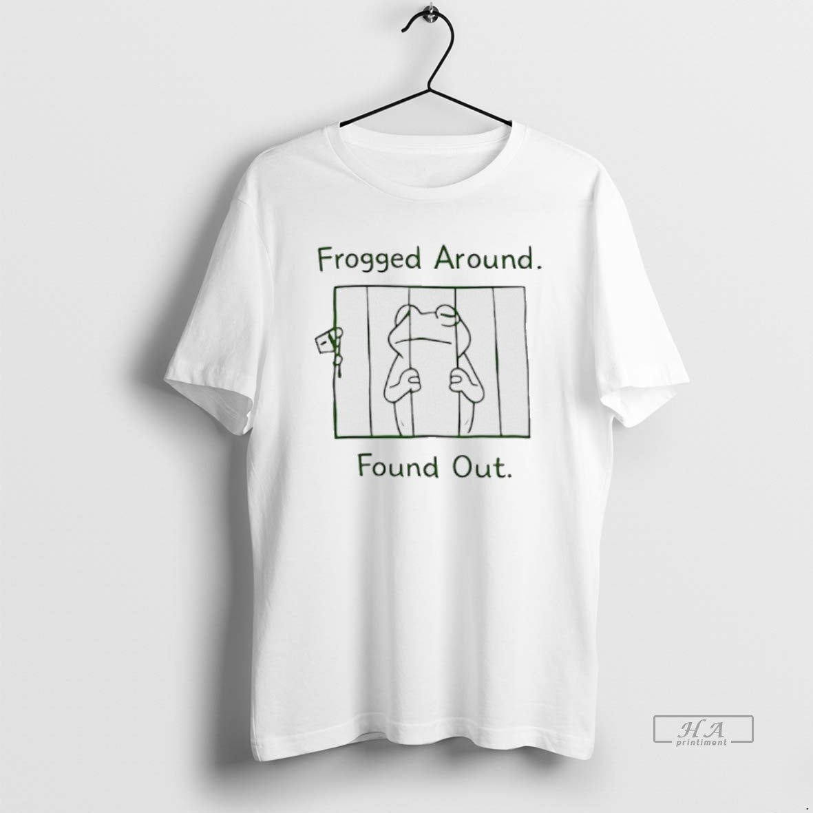 Official Frog Frogged Around Found Out Meme T-Shirts, Hoodie, Sweatshirt | InkRitualCo.com