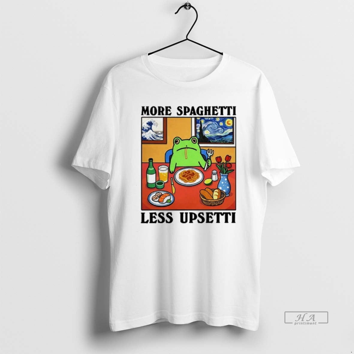 Official Frog More Spaghetti Less Upsetti T-Shirts, Hoodie, Sweatshirt | InkRitualCo.com