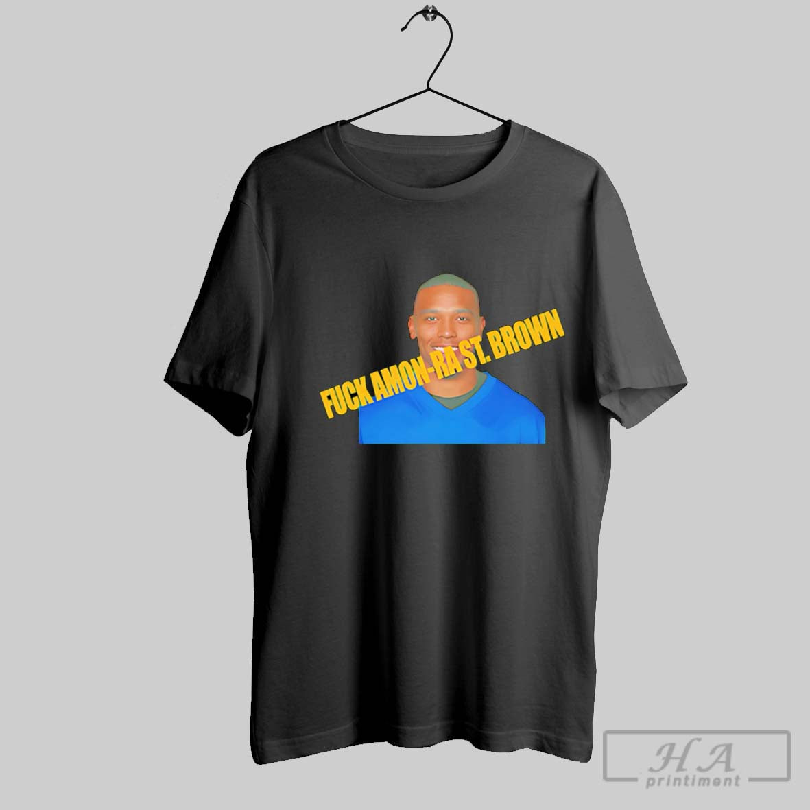 Official Fuck Amon Ra St Brown Poster T-Shirts, Hoodie, Sweatshirt | InkRitualCo.com