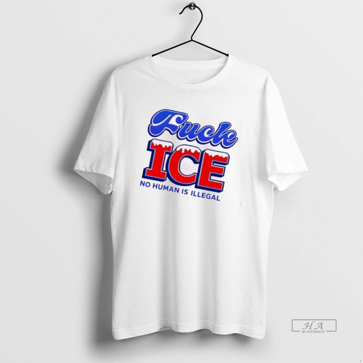 Official Fuck Ice No Human Is Illegal Graphic T-Shirts, Hoodie, Sweatshirt | InkRitualCo.com
