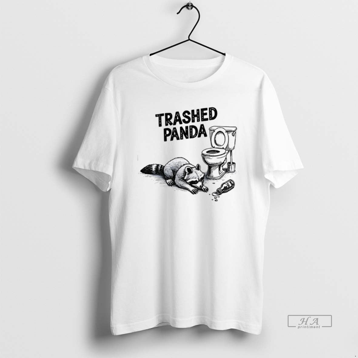 Official Funny Trashed Panda Racoon Gets Drunk T-Shirts, Hoodie, Sweatshirt | InkRitualCo.com