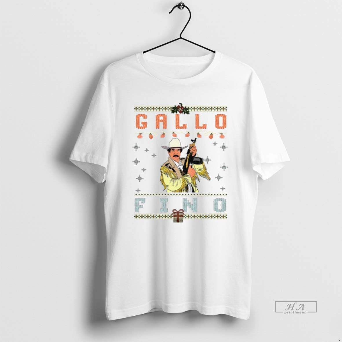 Official Gallo Fino Mexican Cowboy Mexican Corrido Merry Christmas T-Shirts, Hoodie, Sweatshirt | InkRitualCo.com