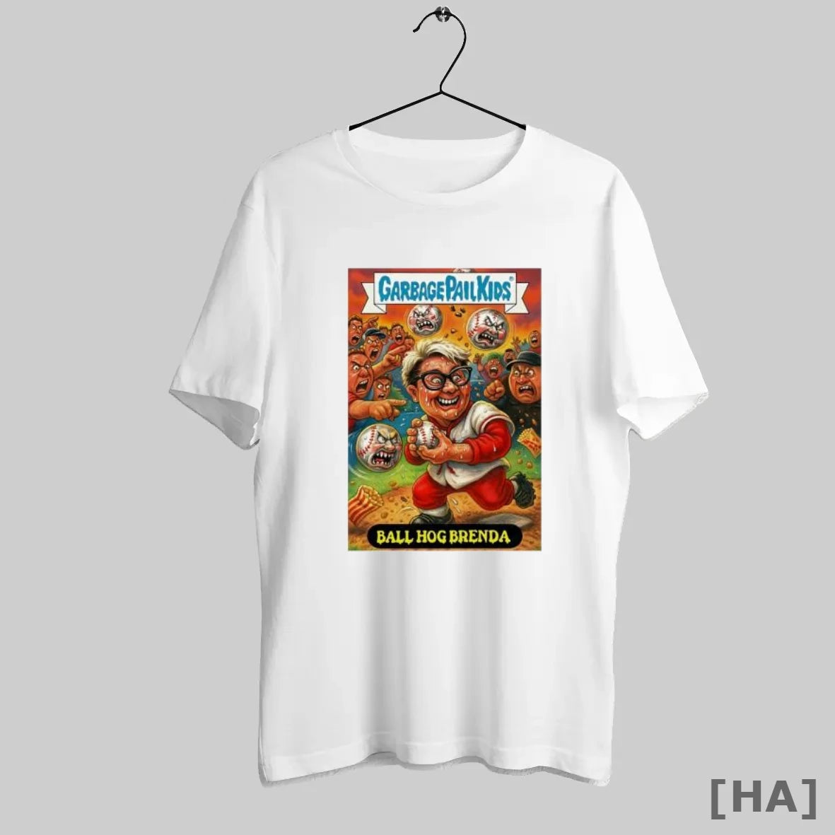 Official Garbage Pail Kids Ball Hog Brenda Baseball Player Card T-Shirts, Hoodie, Sweatshirt | InkRitualCo.com