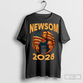 Official Gavin Newsome 2028 Satire Muscle American Patriot Flag T Shirts Hoodie, Sweatshirt | InkRitualCo.com