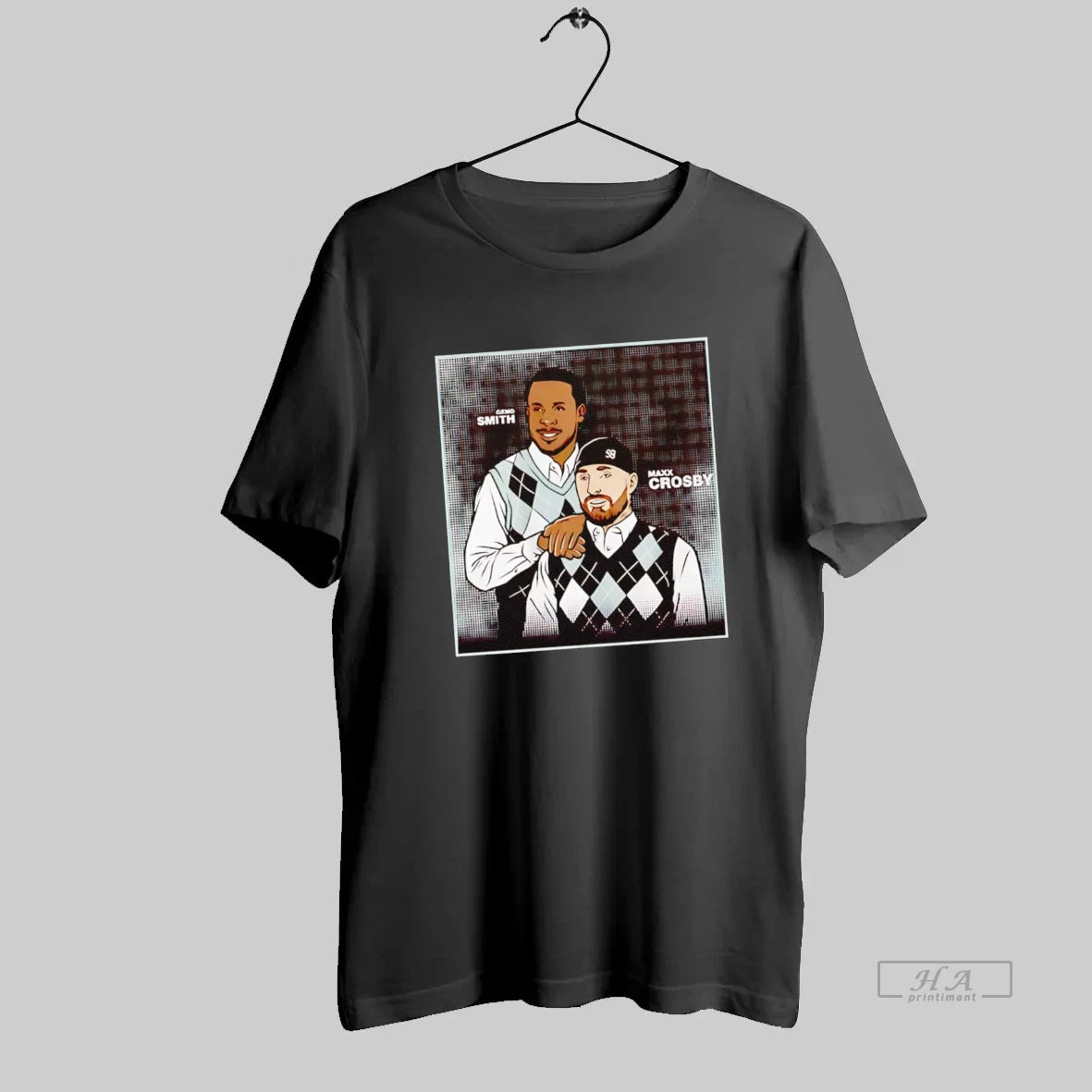 Official Geno Smith And Maxx Crosby Step Brothers Family Portrai T-Shirts, Hoodie, Sweatshirt | InkRitualCo.com