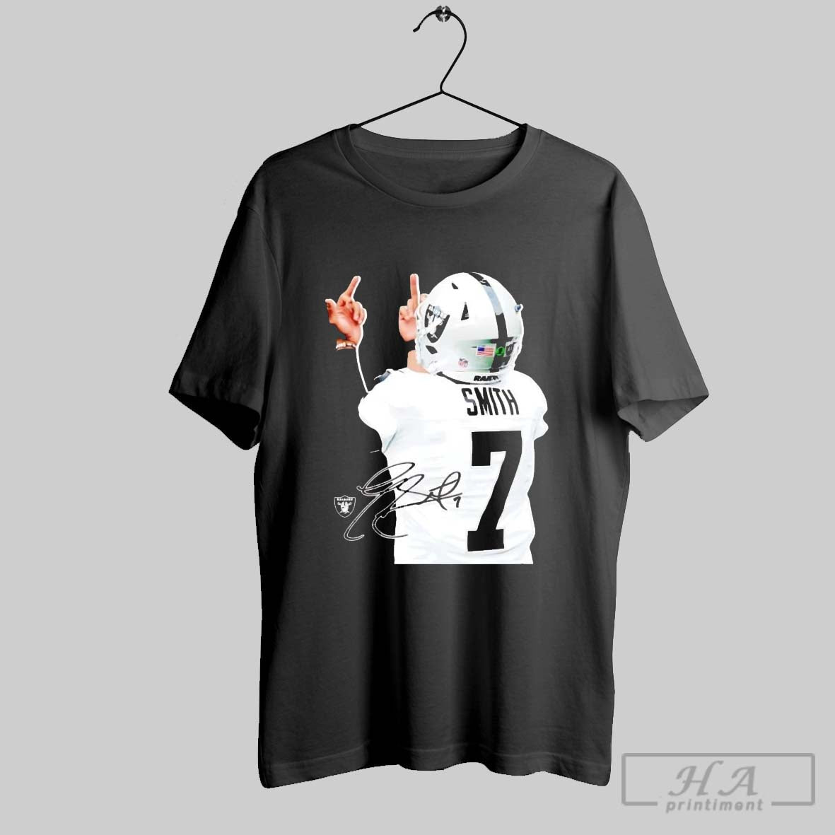 Official Geno Smith Middle Finger Signature Raiders T-Shirts, Hoodie, Sweatshirt | InkRitualCo.com