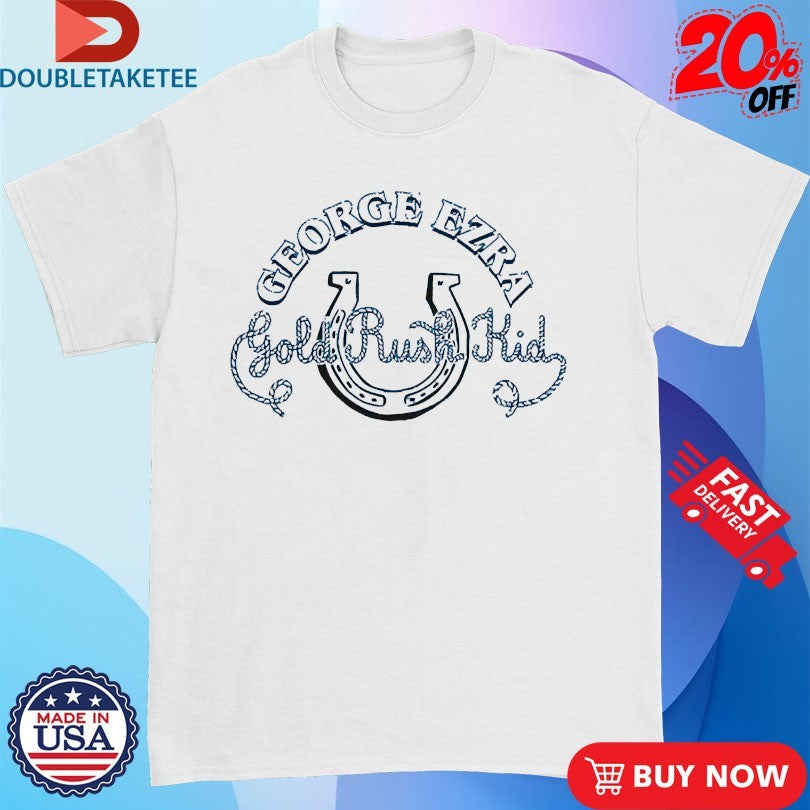 George Ezra Gold Rush Kid Horseshoe Childrens Shirts