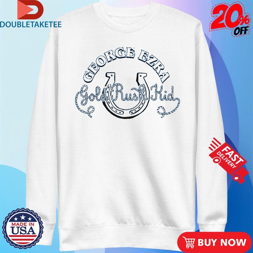 George Ezra Gold Rush Kid Horseshoe Childrens Shirts