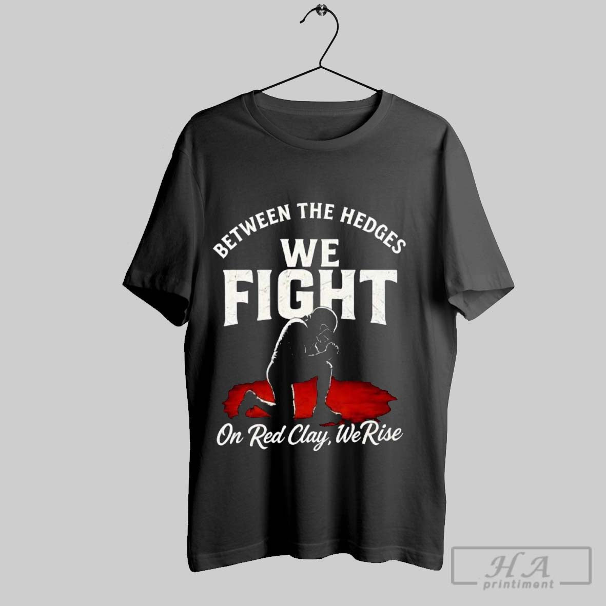 Official Georgia Bulldogs Between The Hedges We Fight On Red Clay We Rise T-Shirts, Hoodie, Sweatshirt | InkRitualCo.com
