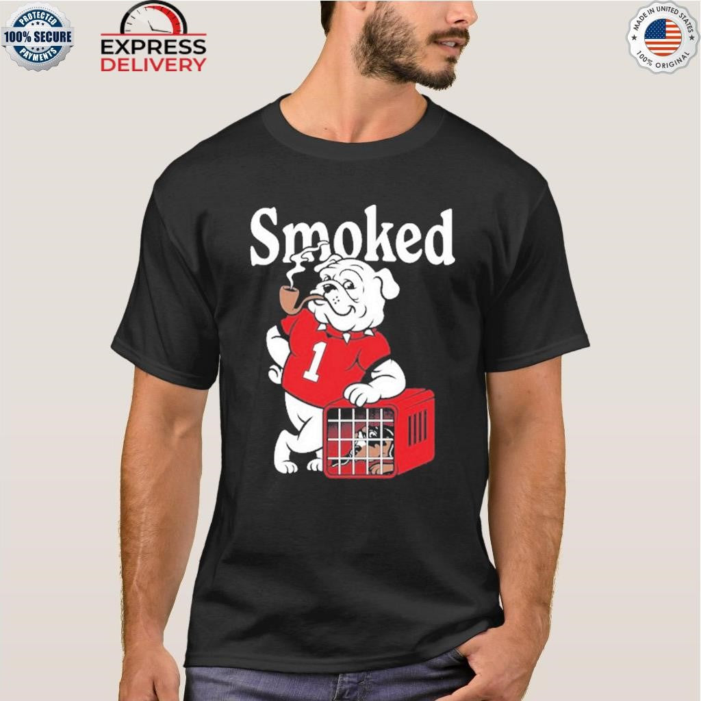 Georgia Bulldogs Dawgs Smoked Shirt