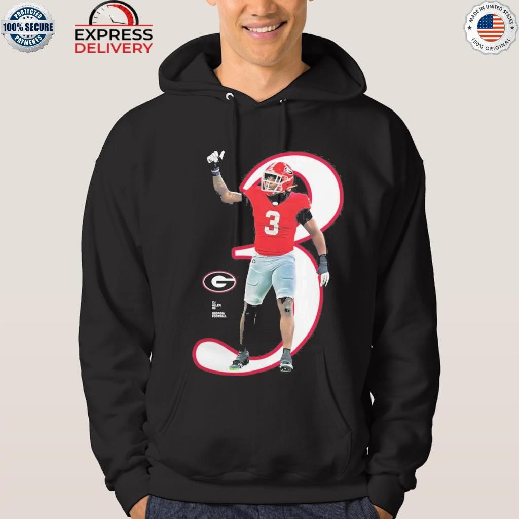 Georgia Bulldogs Linebacker CJ Allen NIL Breakthrough College Football Shirt