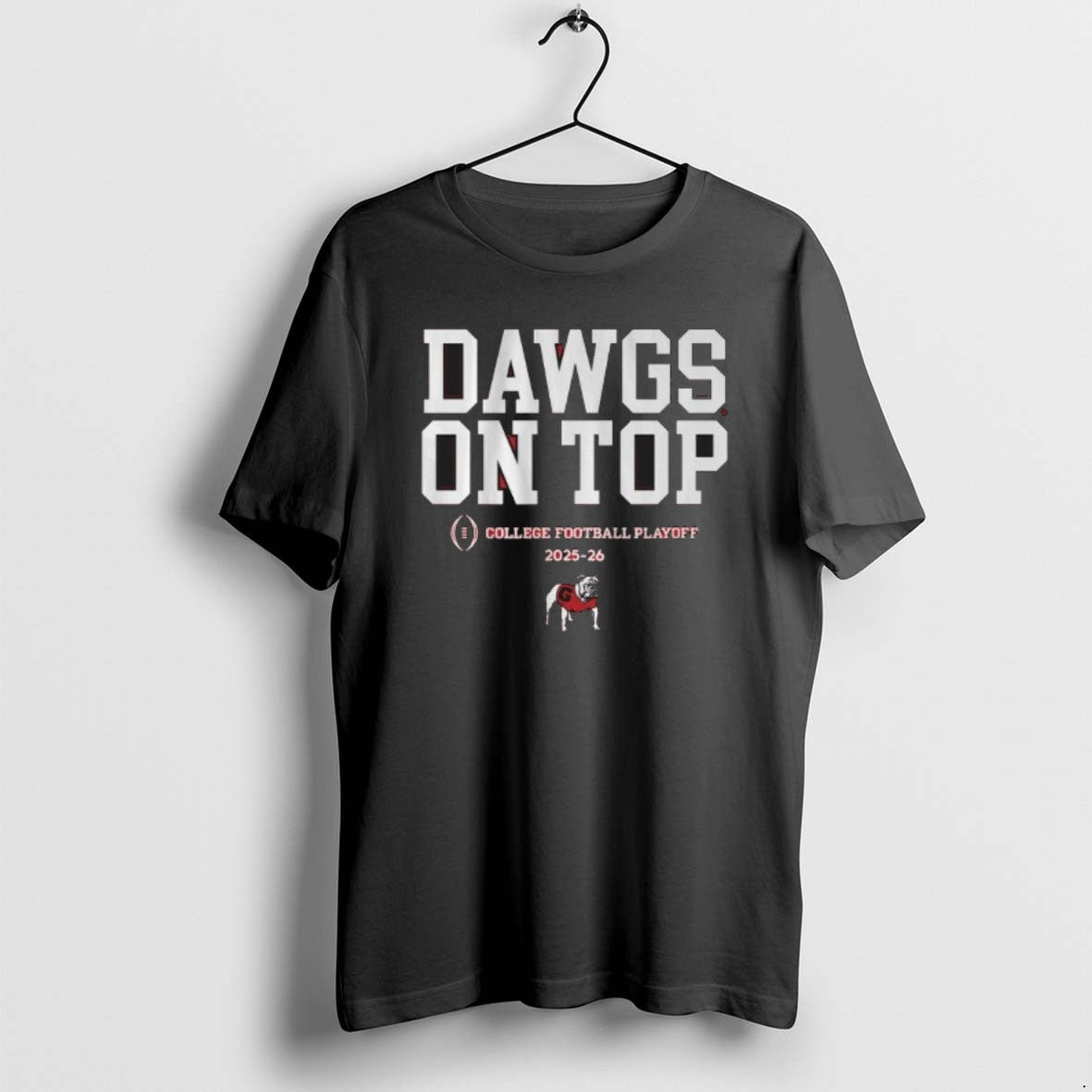 Official Georgia Football 2025 Cfp Dawgs On Top Slogan T-Shirts, Hoodie, Sweatshirt | InkRitualCo.com