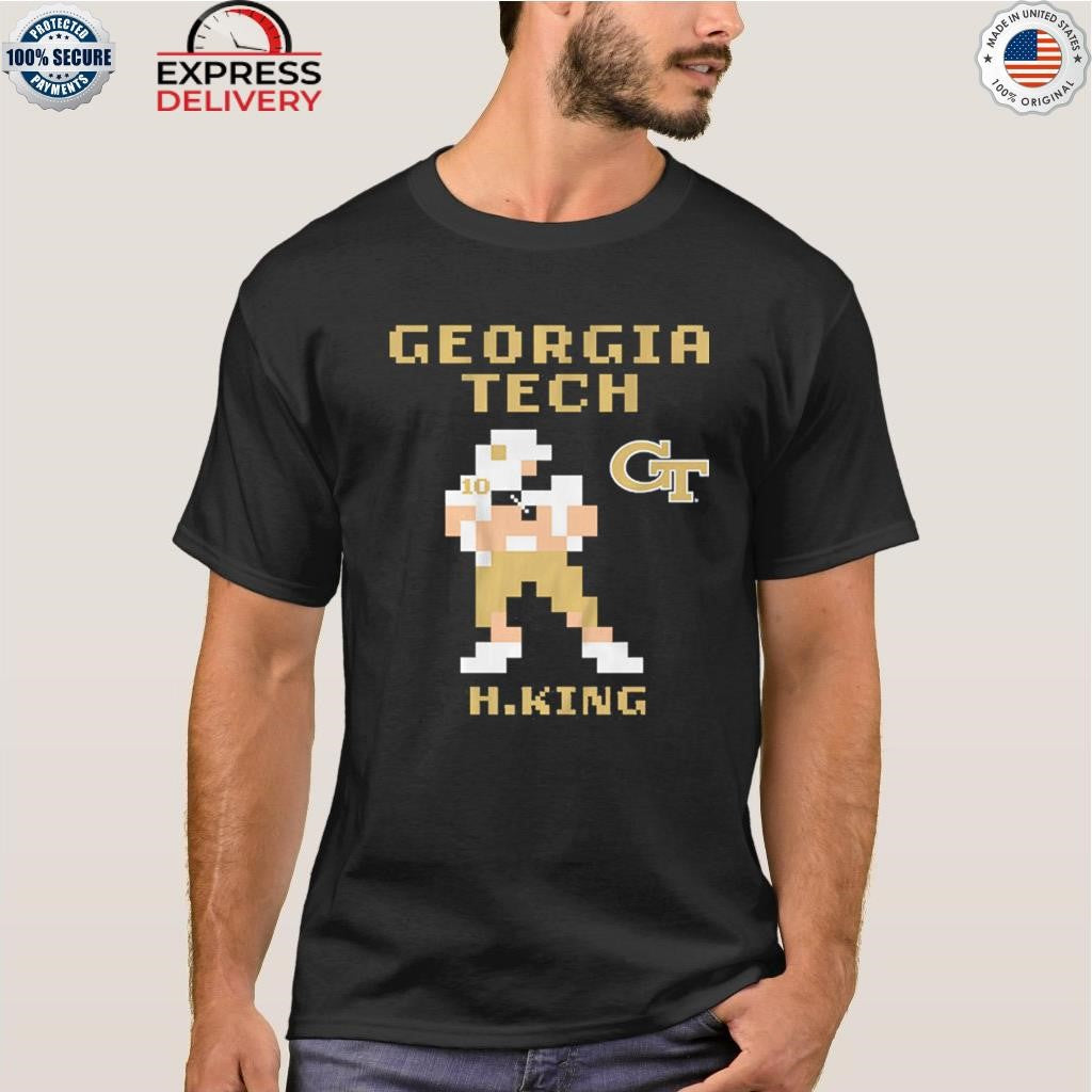 Georgia Tech Football Haynes King Retro Baller Shirt
