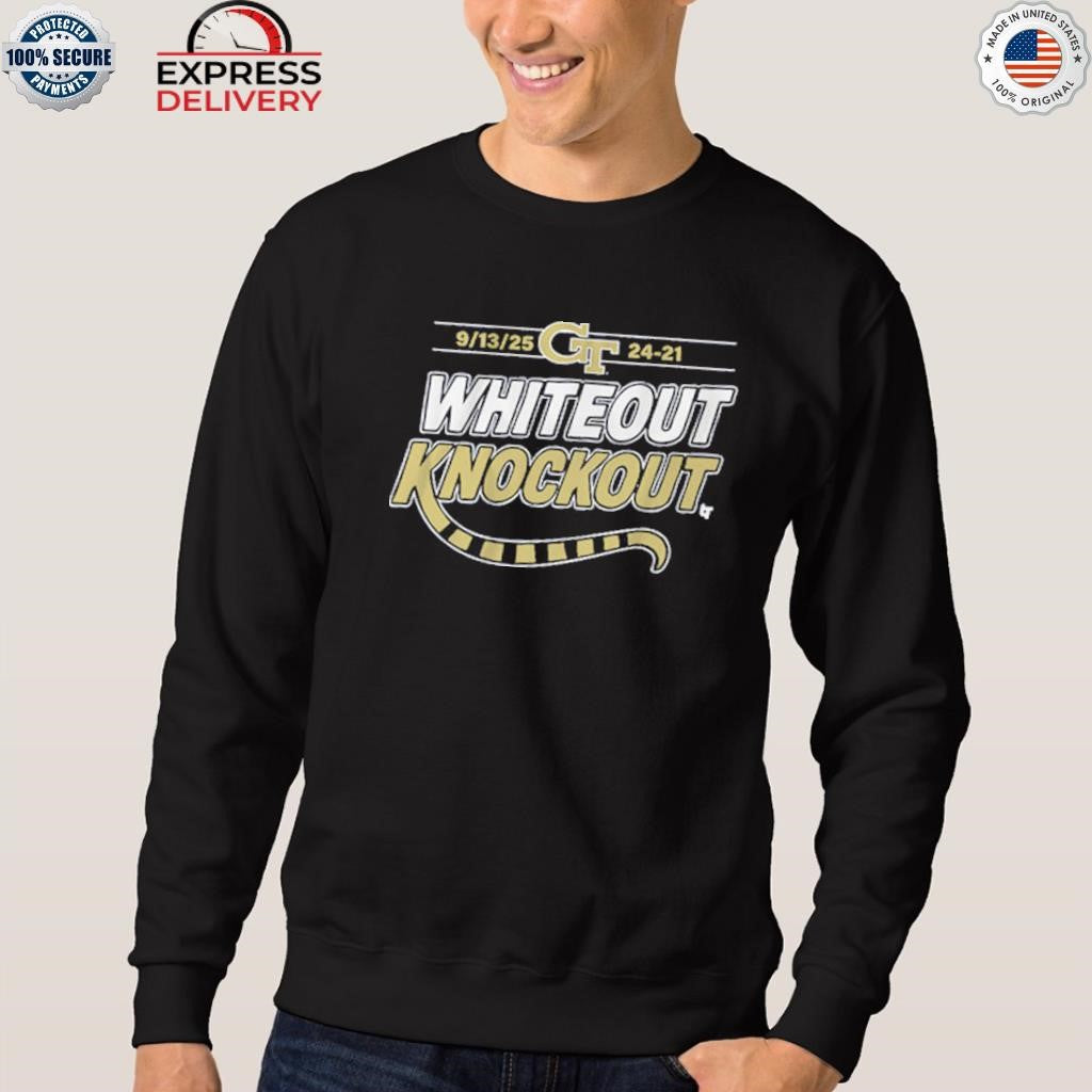 Georgia Tech Football Whiteout Knockout Shirt