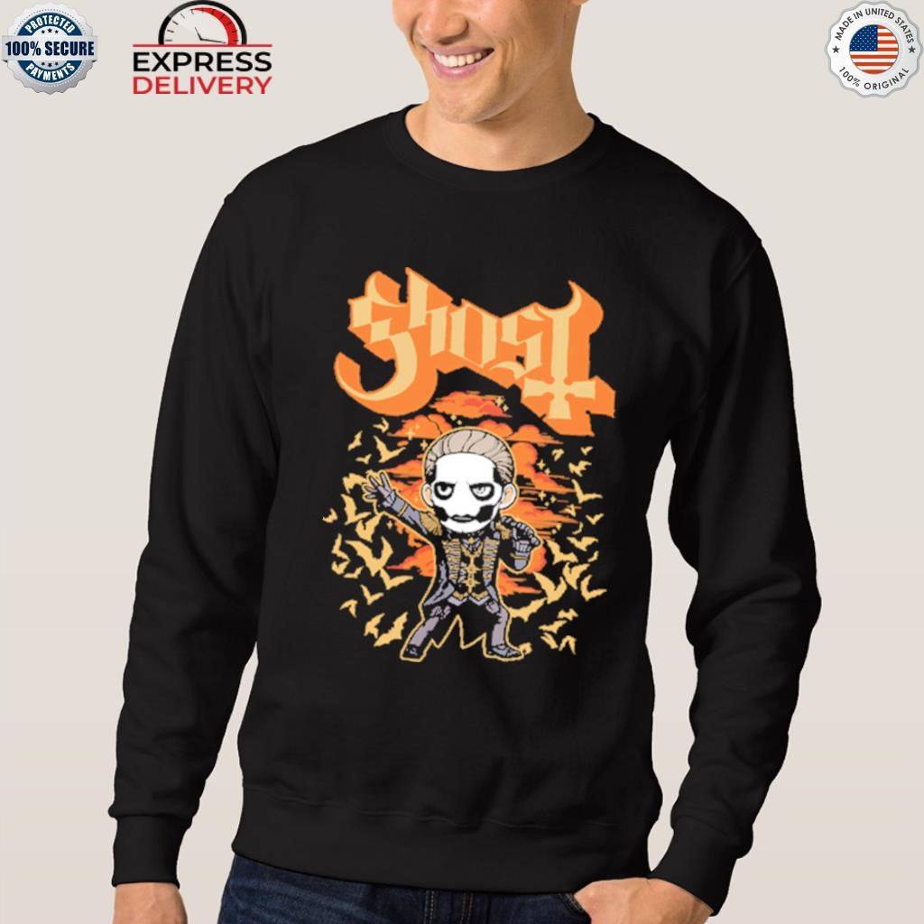 Ghost Band Orange Bat Toddler Shirt
