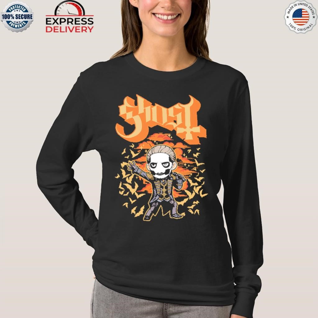 Ghost Band Orange Bat Toddler Shirt