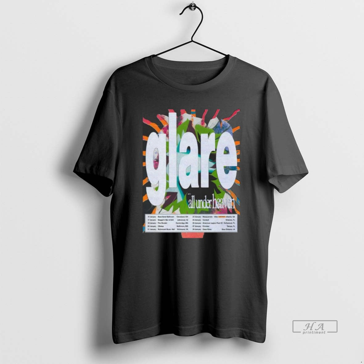 Official Glare January 2026 Shows T-Shirts, Hoodie, Sweatshirt | InkRitualCo.com