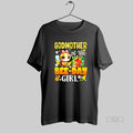 Official Godmother Of The Bee Day Girl Cute Bee Honeycomb T-Shirts, Hoodie, Sweatshirt | InkRitualCo.com