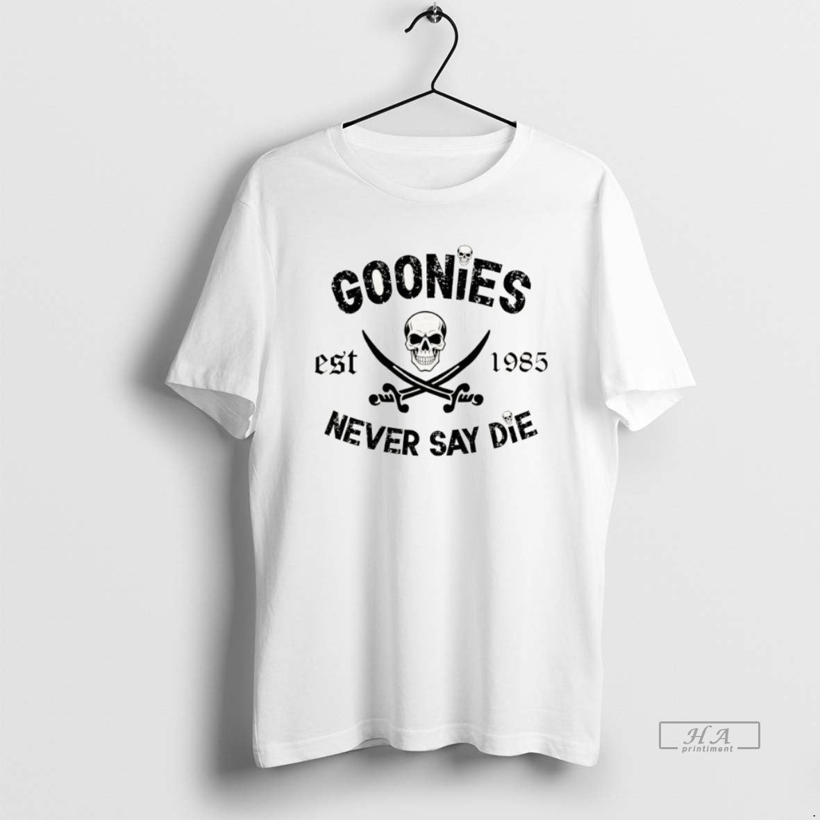 Official Goonies Never Say Die Est 1985 T-Shirts, Hoodie, Sweatshirt | InkRitualCo.com
