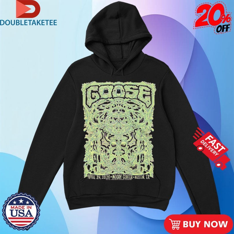 Goose Band Austin Texas At Moody Center On April 24 2026 Shirts