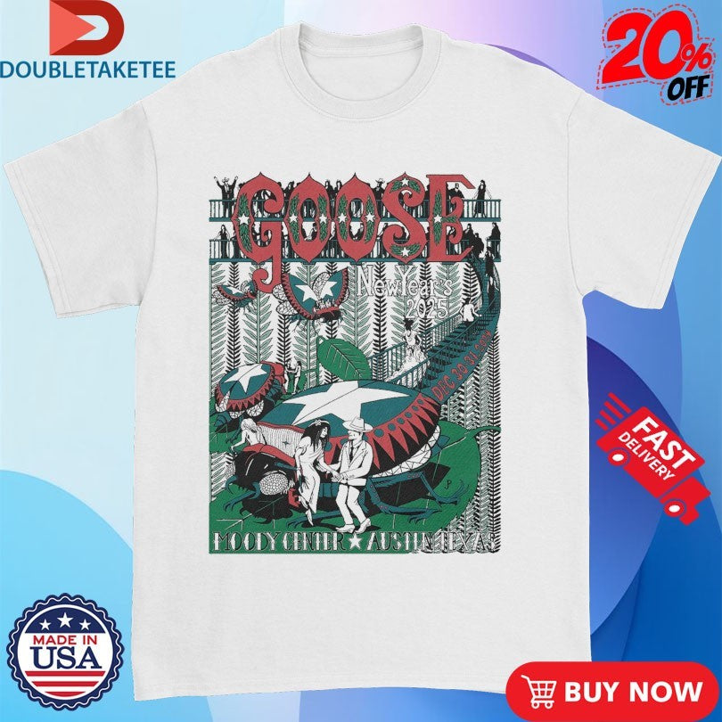 Goose Pollock Beetle Moody Center Austin Texas New Year’s 2025 Dec 30 31 2024 Shirts