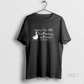 Official Goose Sorry Im Late His Timing Not Mine Christian T-Shirts, Hoodie, Sweatshirt | InkRitualCo.com