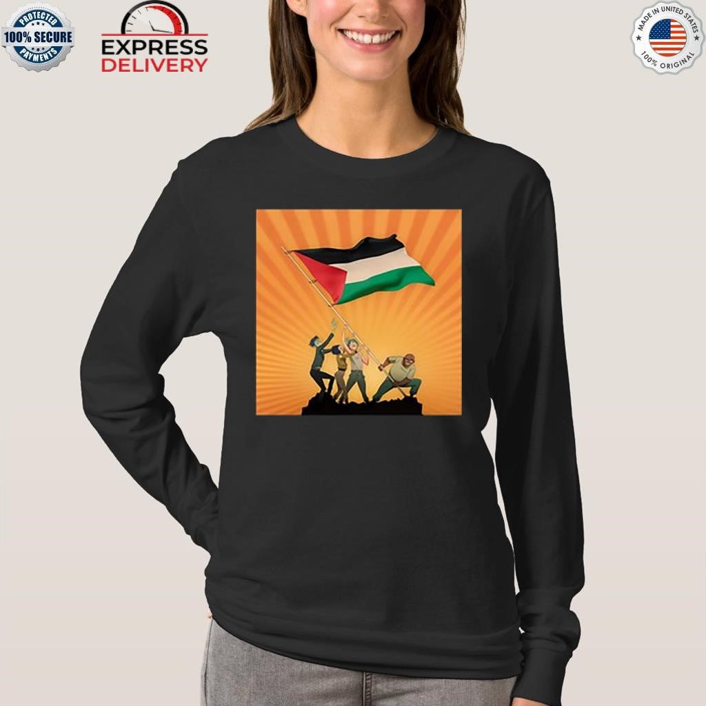 Gorillaz Palestine Shirt