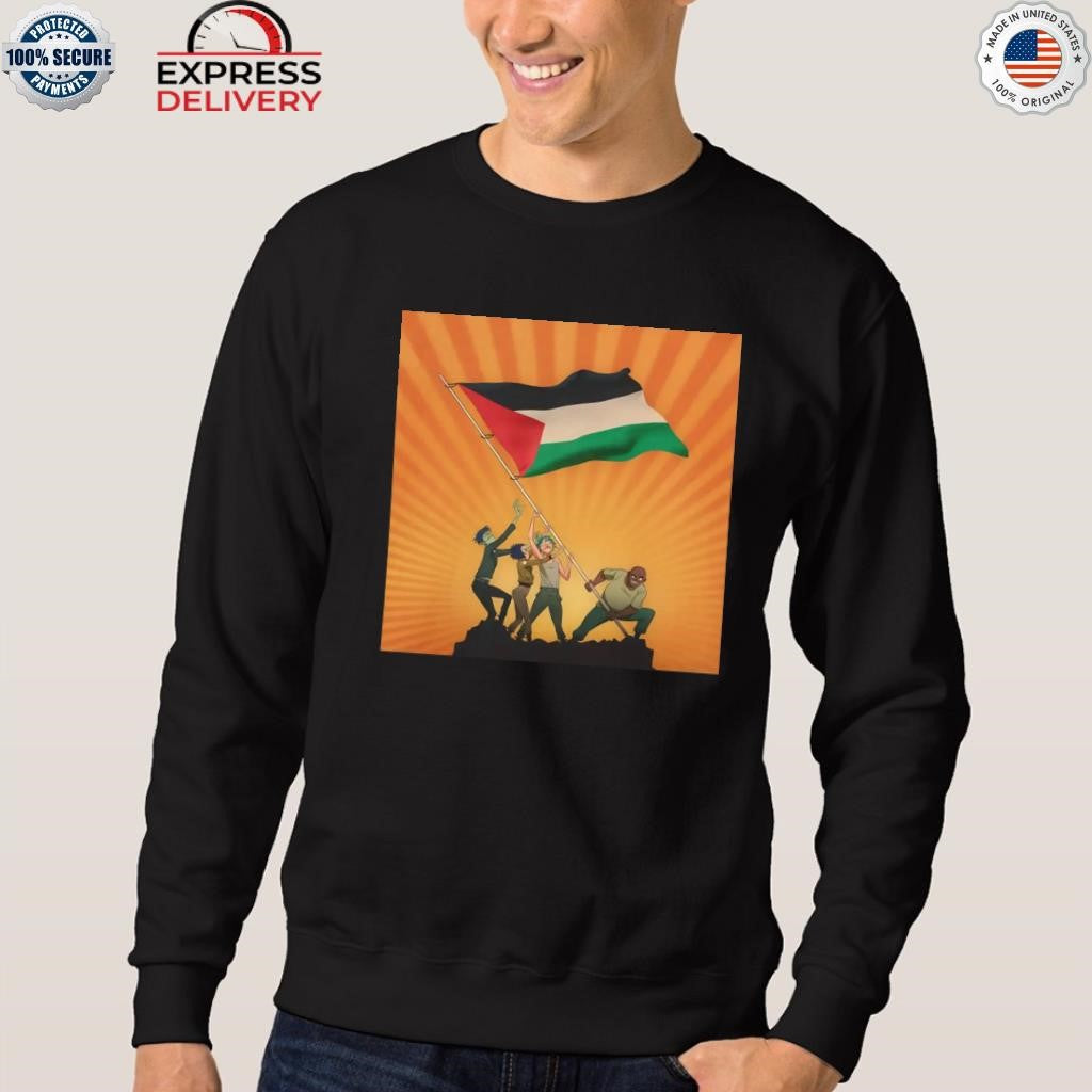 Gorillaz x Together For Palestine Shirt