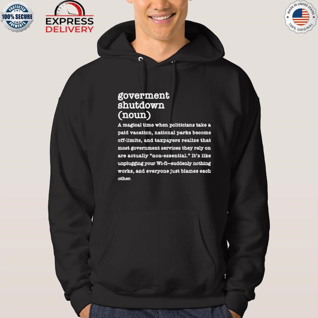 Government Shutdown Definition Shirt