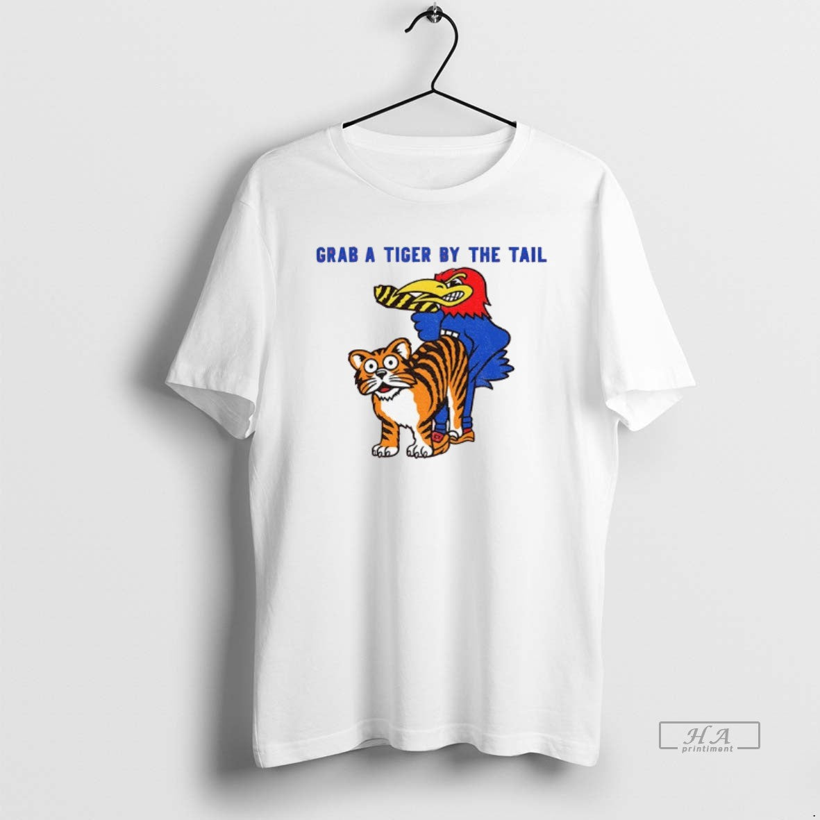 Official Grab A Tiger By The Tail Kansas Jayhawks Vs Missouri Tigers Football T-Shirts, Hoodie, Sweatshirt | InkRitualCo.com