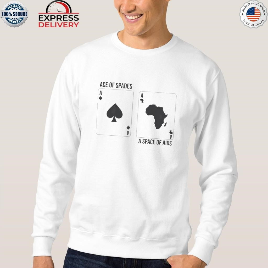 Grandpa Ace Of Spades Space Of Aids Shirt