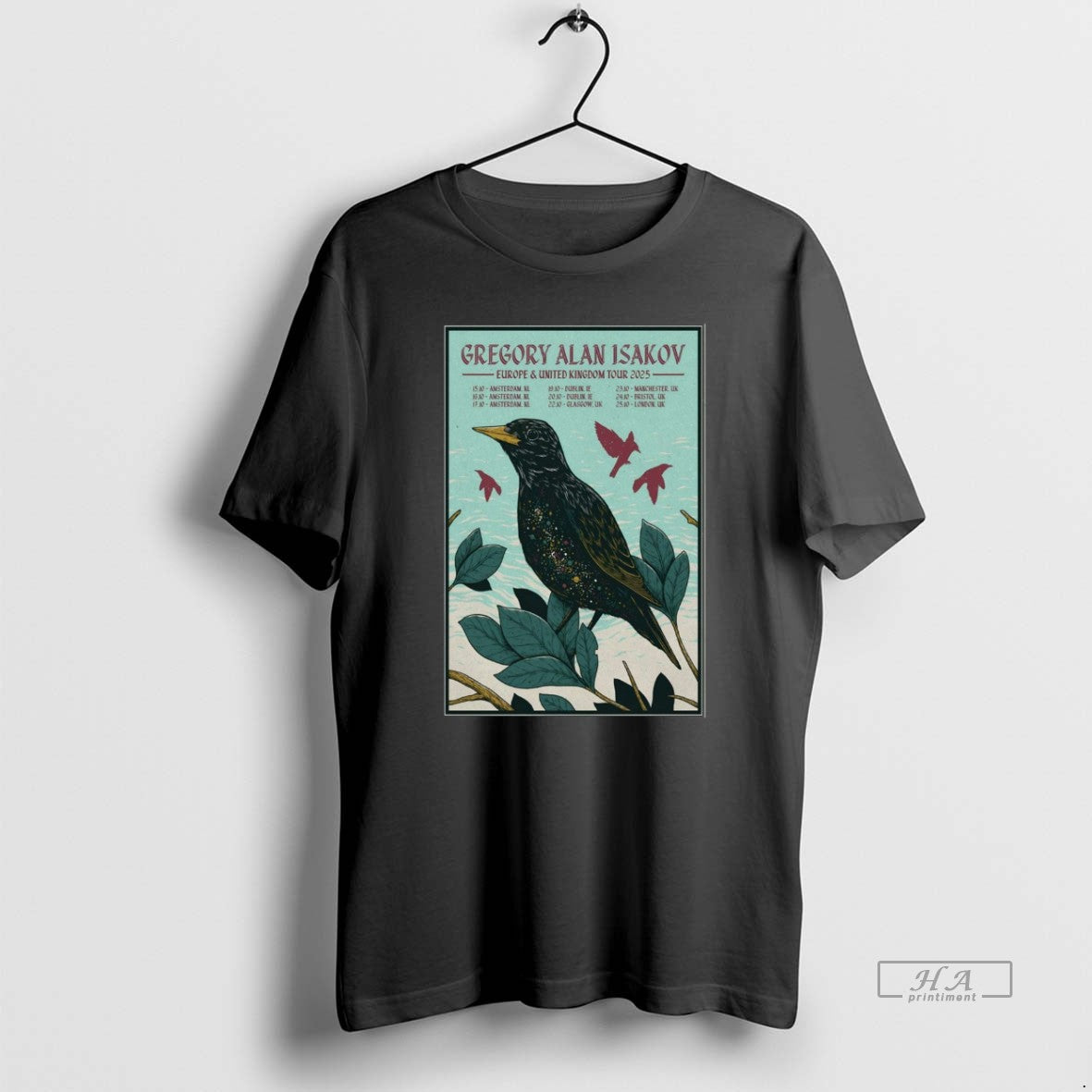 Official Gregory Alan Isakov Eu And Uk Tour October 15 25 2025 T-Shirts, Hoodie, Sweatshirt | InkRitualCo.com