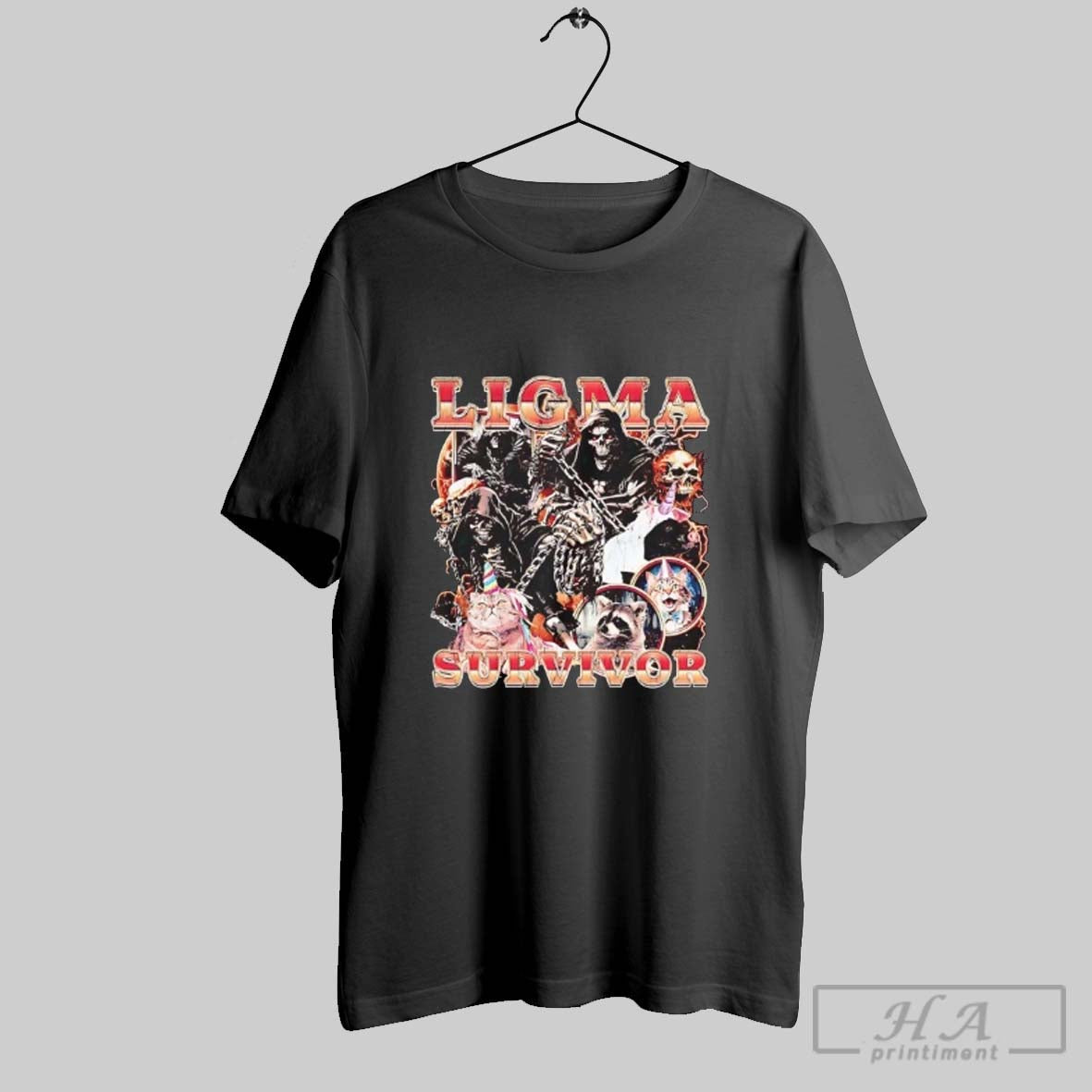 Official Grim Reaper Ligma Survivor T-Shirts, Hoodie, Sweatshirt | InkRitualCo.com