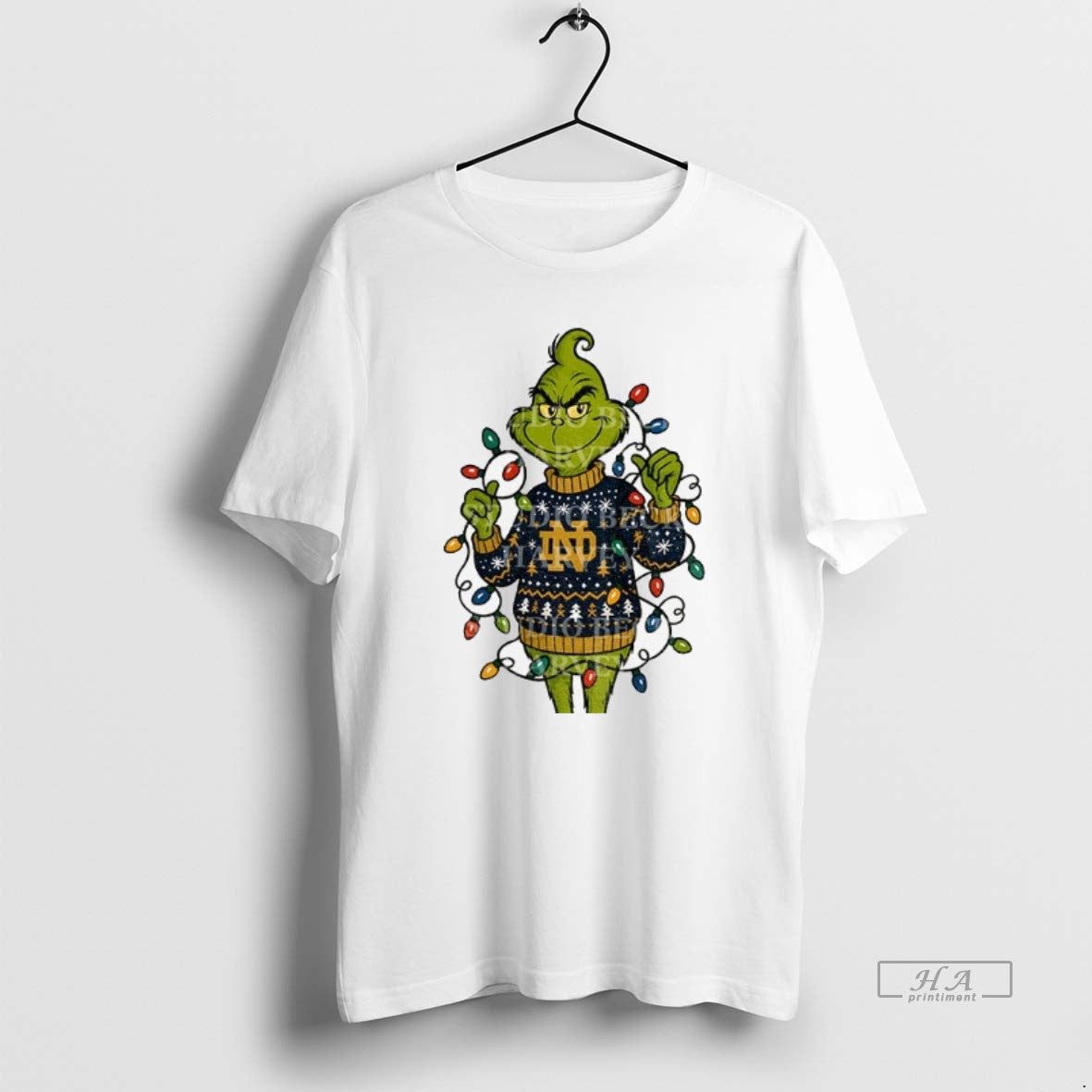 Official Grinch Santa Notre Dame Fighting Irish Football Christmas 2025 T-Shirts, Hoodie, Sweatshirt | InkRitualCo.com